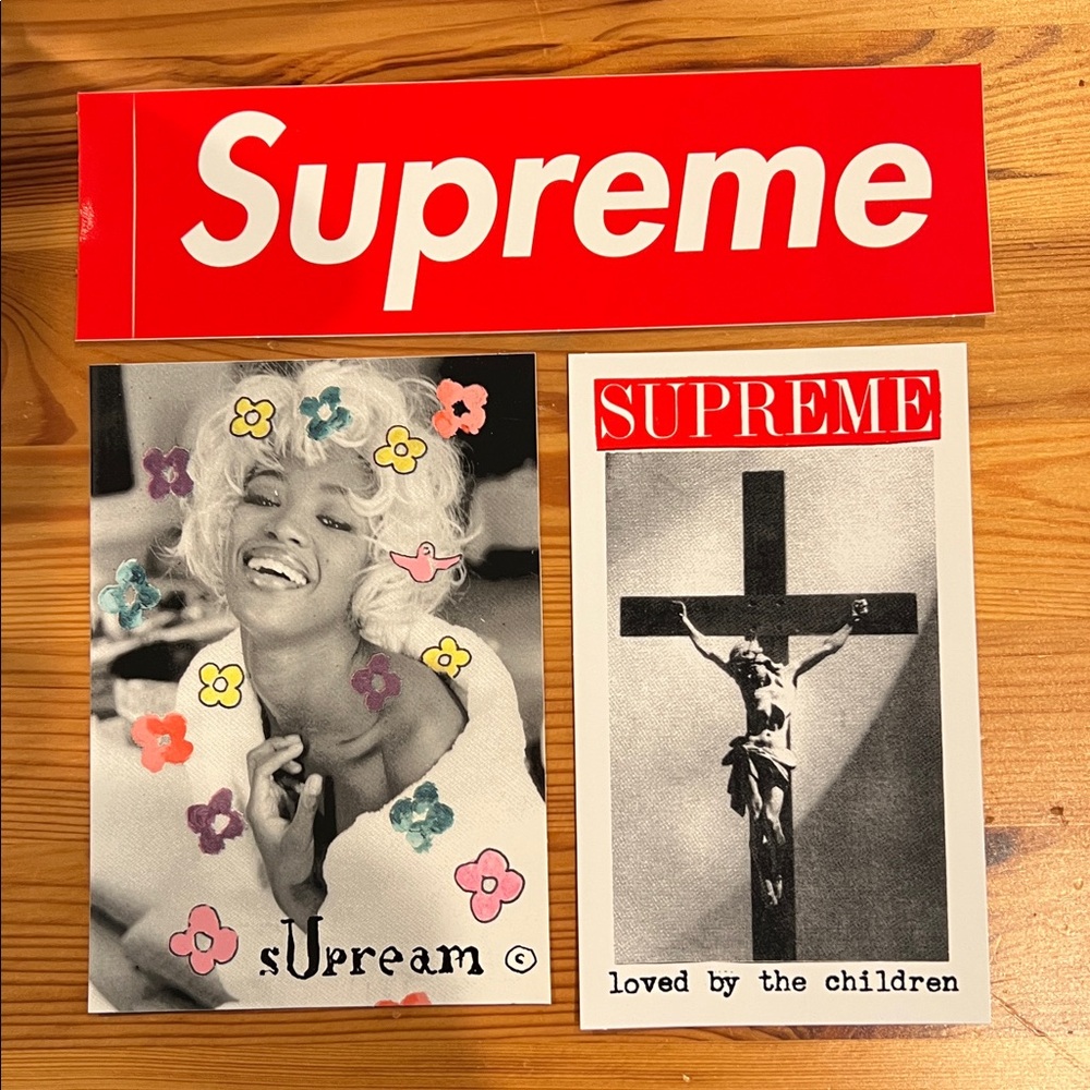 Supreme Sticker Set